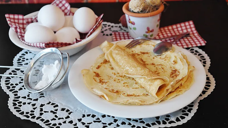 A1 Ingrédients pour faire des crêpes